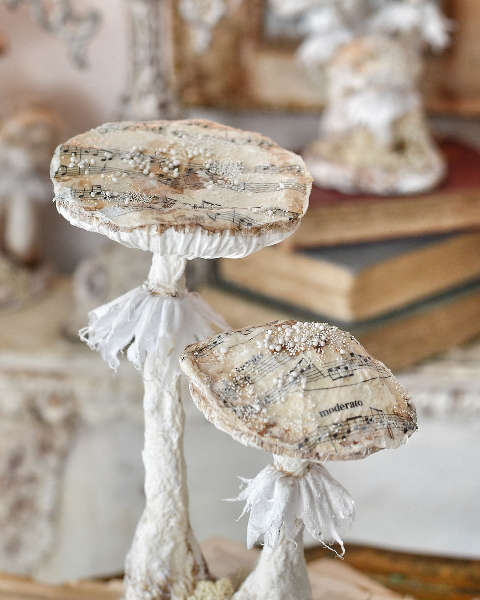 Thumbnail: Musical Forest Collection - Mushroom ( Set of 2) A