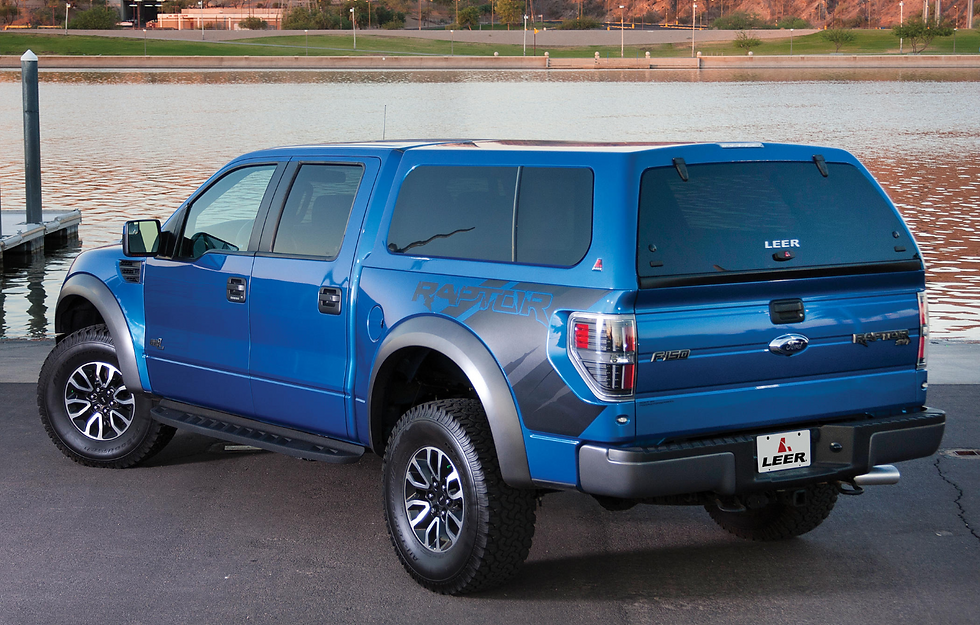 2012 Ford Raptor with a LEER 100XL