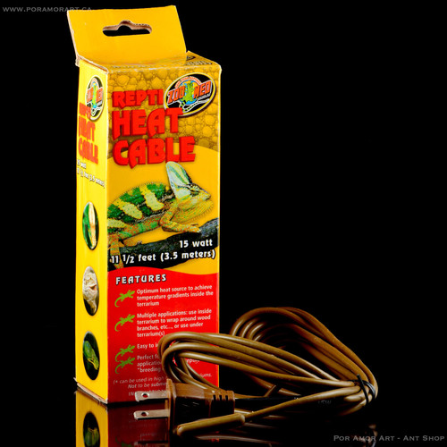 Zoo Med Repti Heat Cable 16m 150W Heating Cables - 15 watts