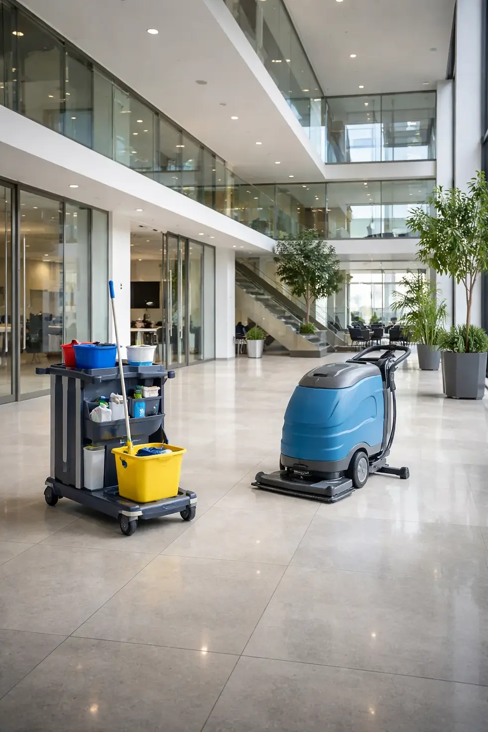 Gewerbliche Reinigung in Düsseldorf – Professionelle Lösungen für Unternehmen