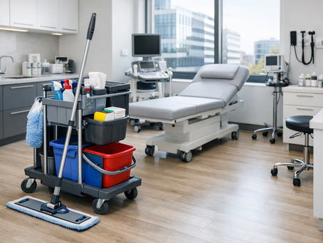 Arztpraxis Reinigung in Düsseldorf mit SanitCare – Hygiene, auf die Sie sich verlassen können