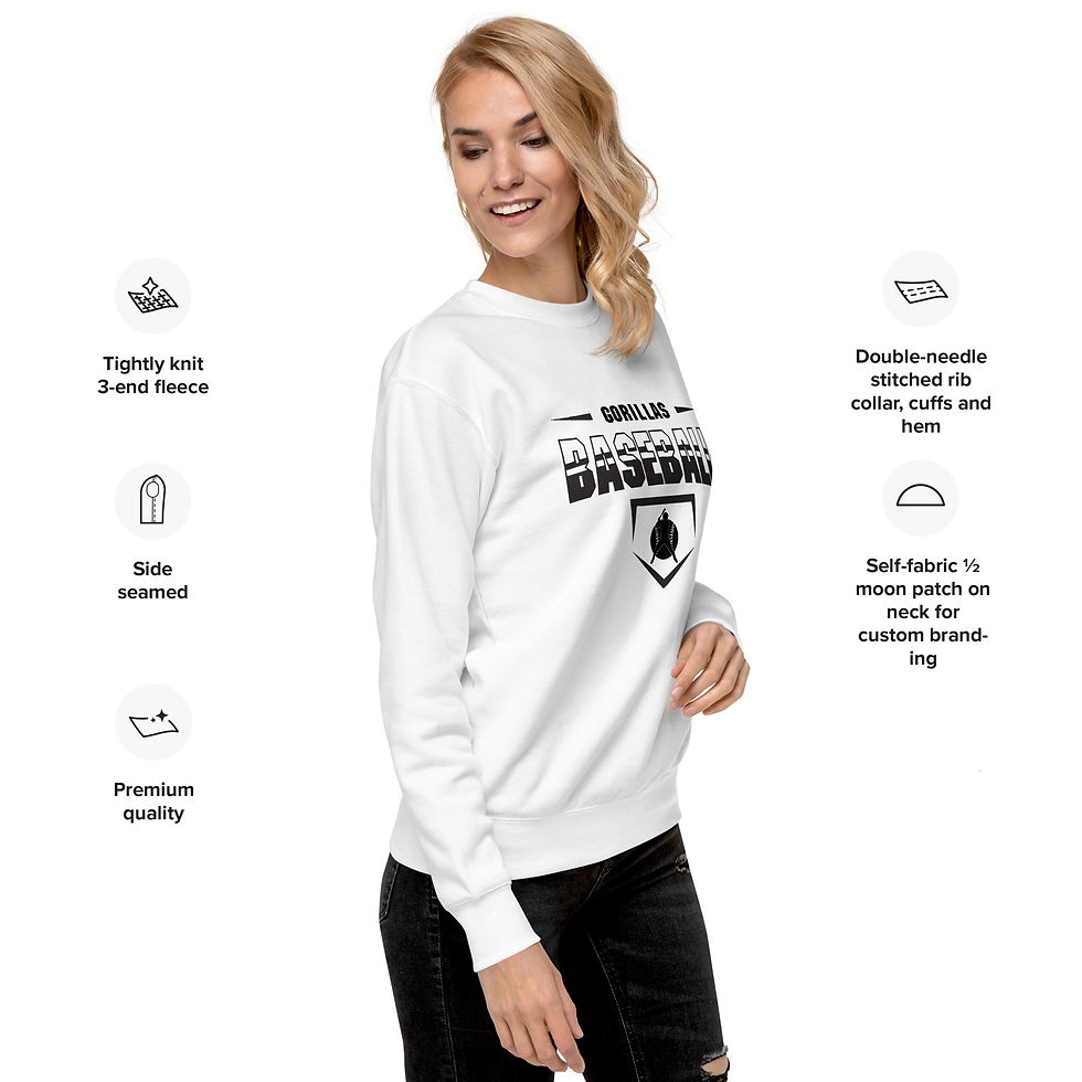 Thumbnail: Gorillas Unisex Premium Sweatshirt
