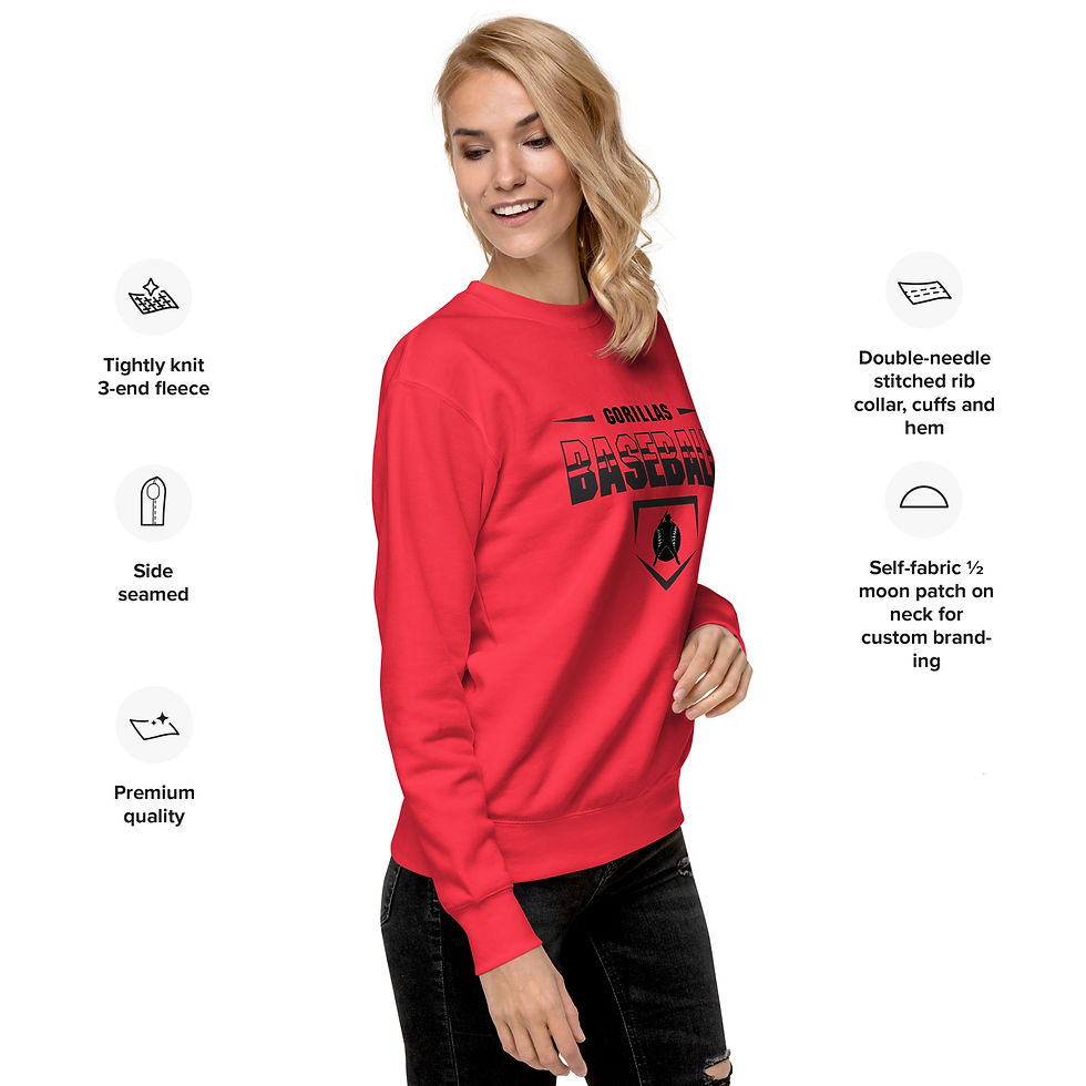 Thumbnail: Gorillas Unisex Premium Sweatshirt
