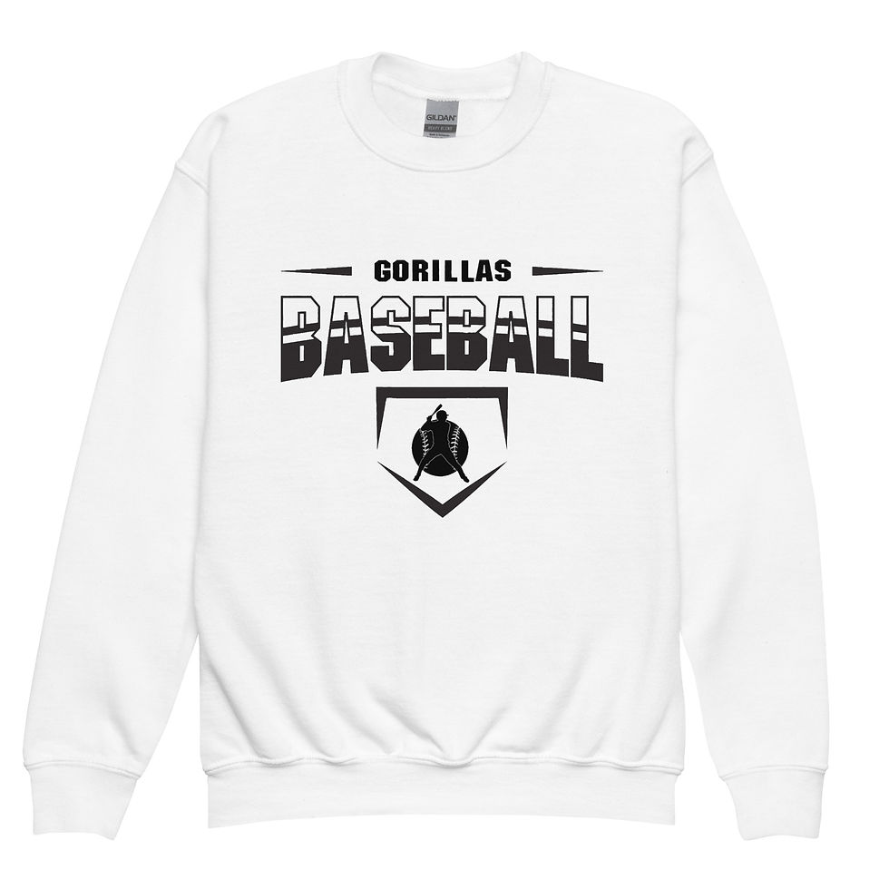 Thumbnail: Gorillas Youth crewneck sweatshirt