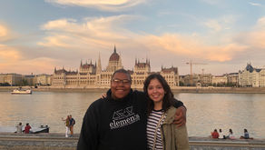 visiting Budapest with Agnes, Wanda, Patrik, Maria, and Svein...