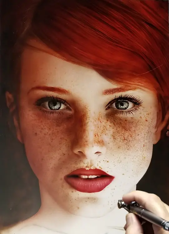 Dru Blair - Portrait Girl Red Hair.webp