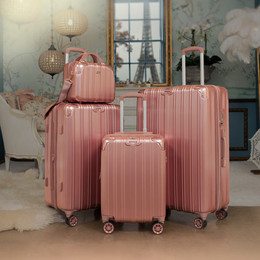 Amka luggage rose gold new arrivals