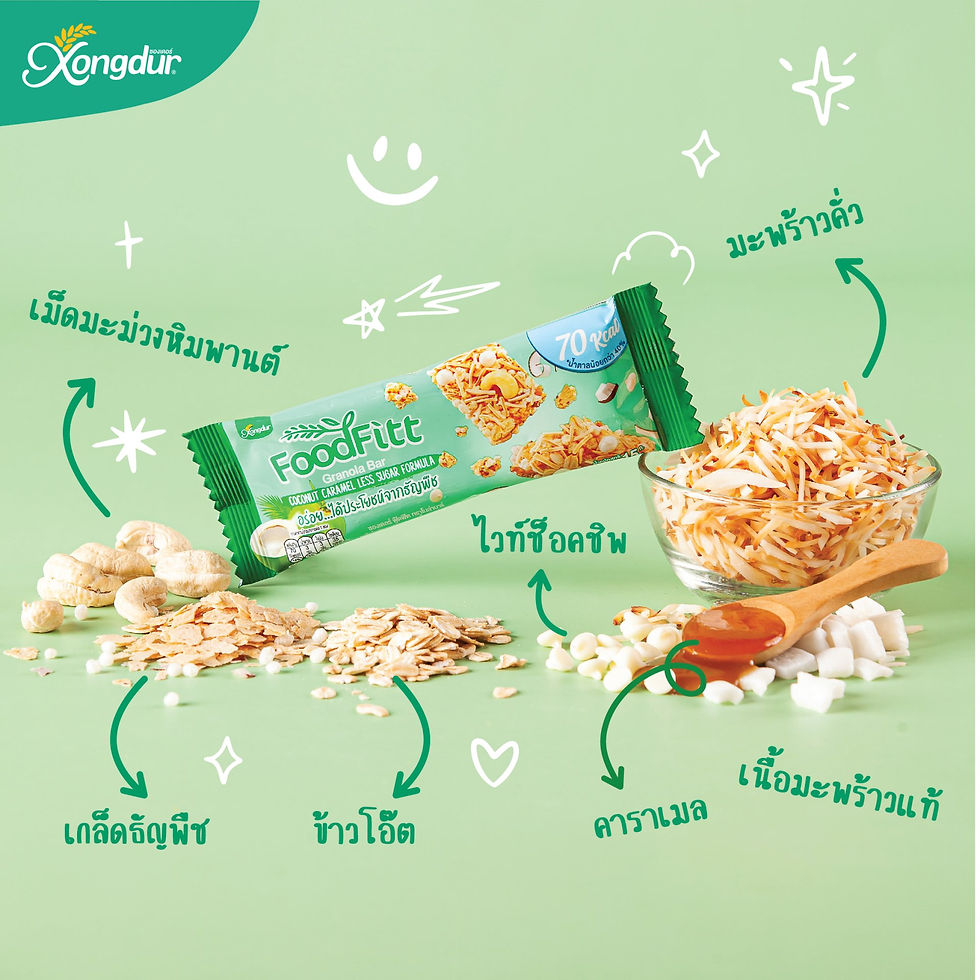 縮圖：FoodFitt 美味棒 - 椰香焦糖 (15G X 12)