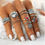 Thumbnail: Antique Silver Knuckle Rings