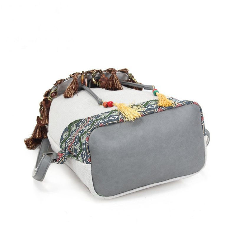 Thumbnail: Boho Tassel Backpack