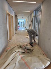 Nettoyage fin de chantier école Mery sur Oise