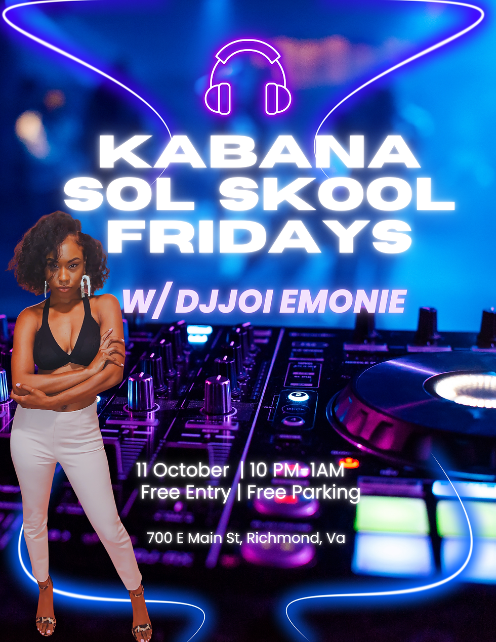 Kabana Roof Top: Sol Skool Fridays