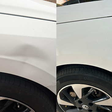 Paintless dent removal in Windsor Berkshire – after PDR Dent CS