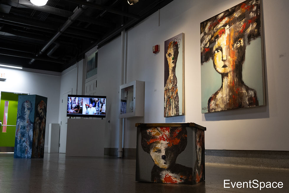 The venue and setup at Youngplace, Toronto