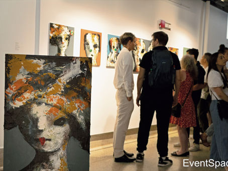 🎨 A Night of Art, Elegance, and Firsts: Our First Toronto Art Gallery Event with Joel Oliva
