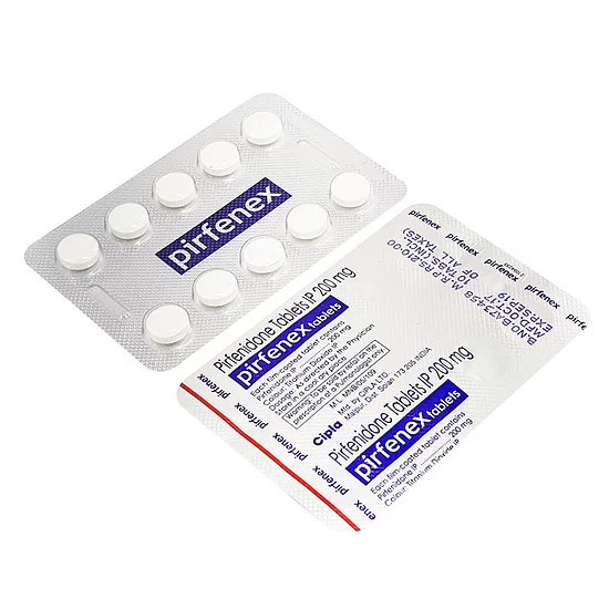 Thumbnail: Pirfenex Tablet (pirfenidone)