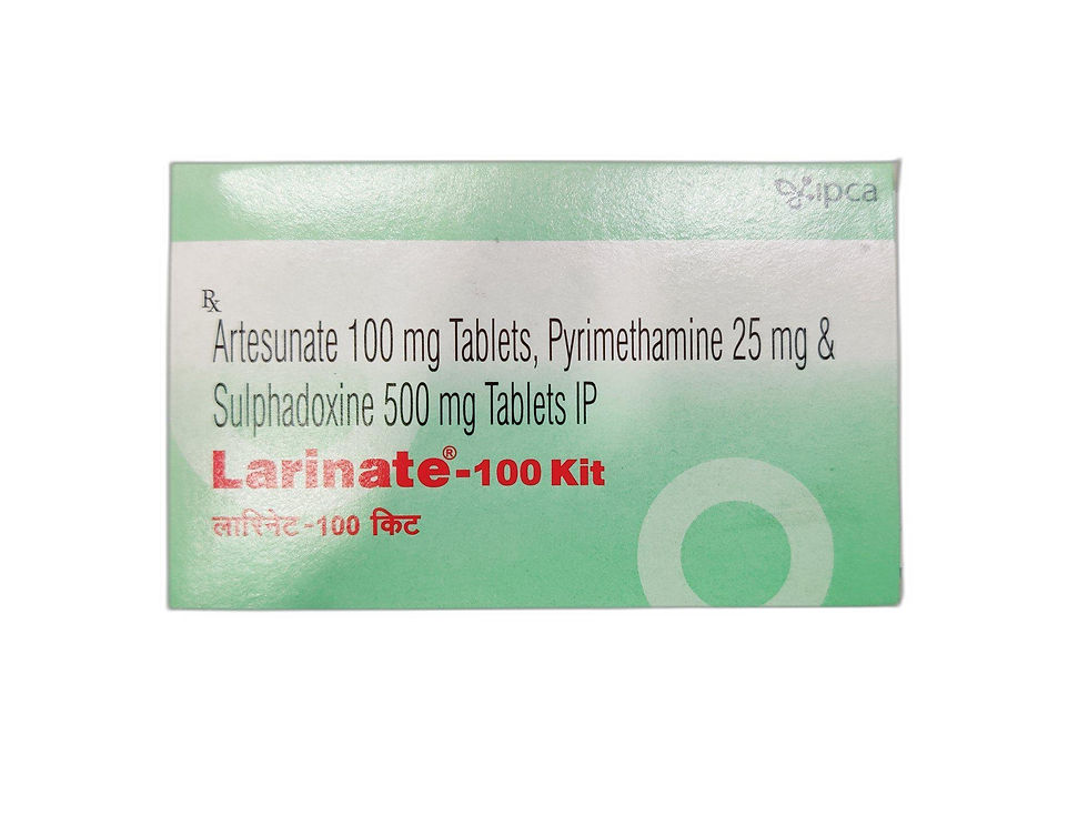 Larinate 100 Kit (Artesunate/Sulfadoxine/Pyrimethamine)