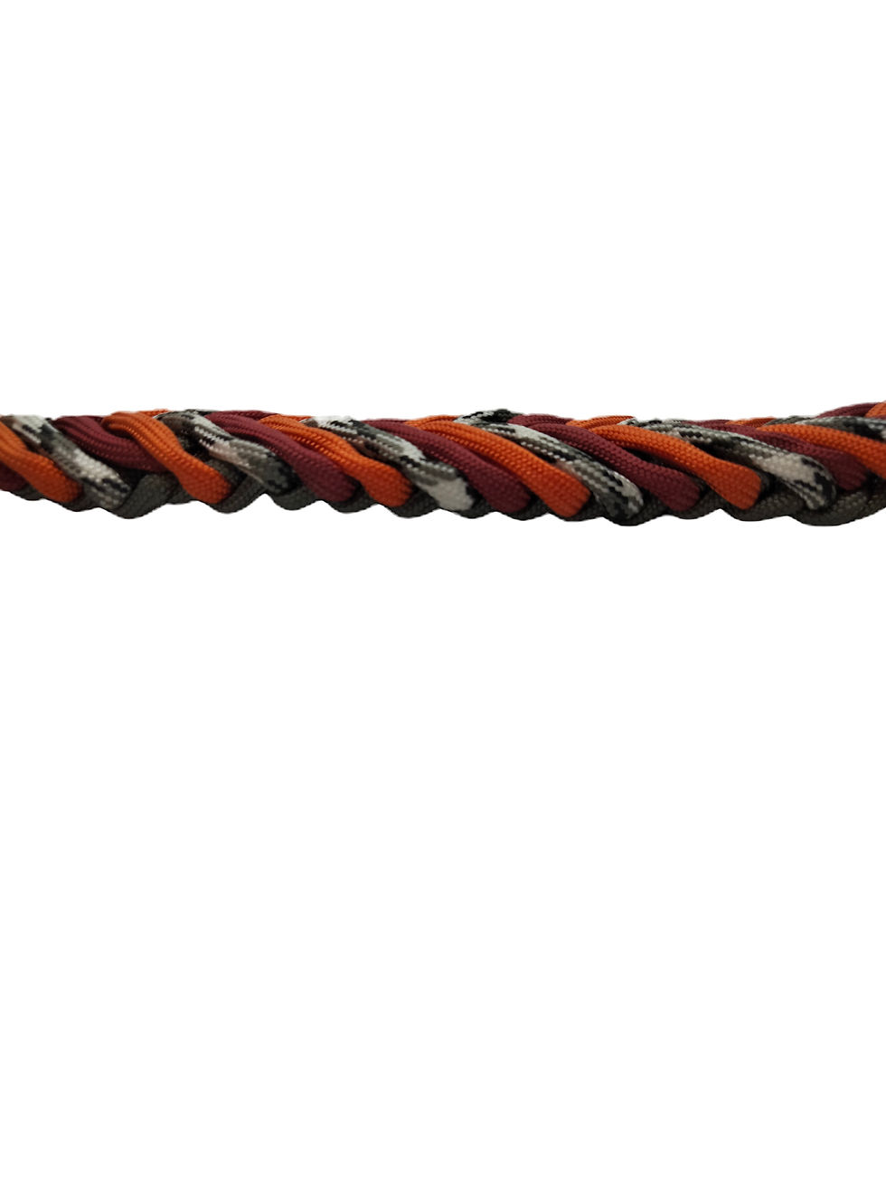 Feuerpfote – Paracord-Hundehalsband im Naturlook