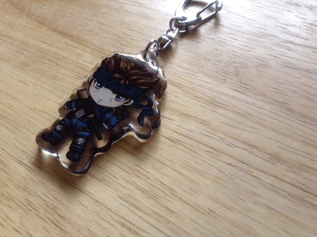 Thumbnail: Metal Gear Solid Snake Acrylic keychain