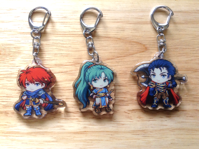Thumbnail: Fire Emblem Acrylic Keychains