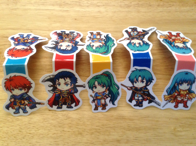 Thumbnail: Fire Emblem magnetic bookmarks