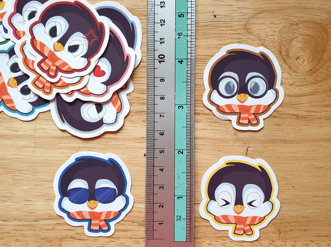 Thumbnail: Penguin Emoji Vinyl Stickers