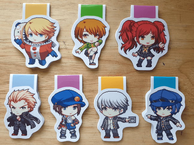 Thumbnail: Persona 4 magnetic bookmarks