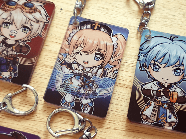 Thumbnail: Genshin Impact Acrylic keychains