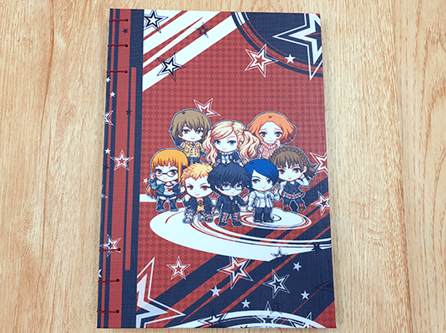 Thumbnail: Persona 5 Journal Coptic Stitch  (A6/A5 size)
