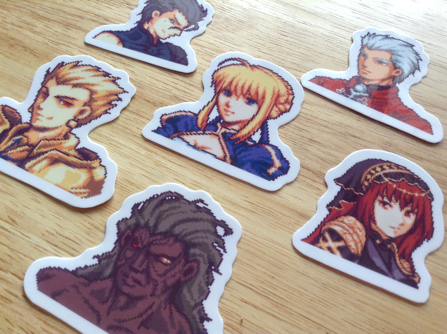 Thumbnail: Fate Grand Order Vinyl Stickers