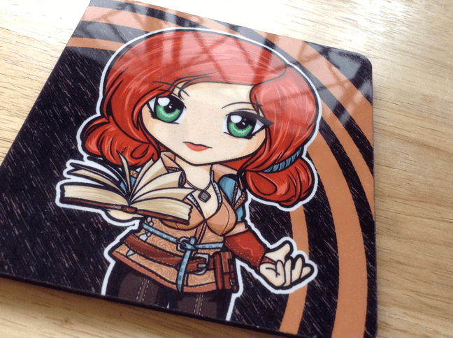 Thumbnail: Geralt, Yen, Triss, Ciri  Mug Coasters