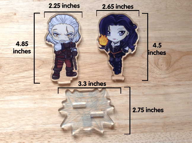 Thumbnail: Geralt x Yennefer Acrylic Stand