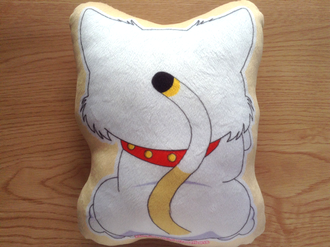 Thumbnail: Lucky Cat Pillow, Maneki Neko Pillow