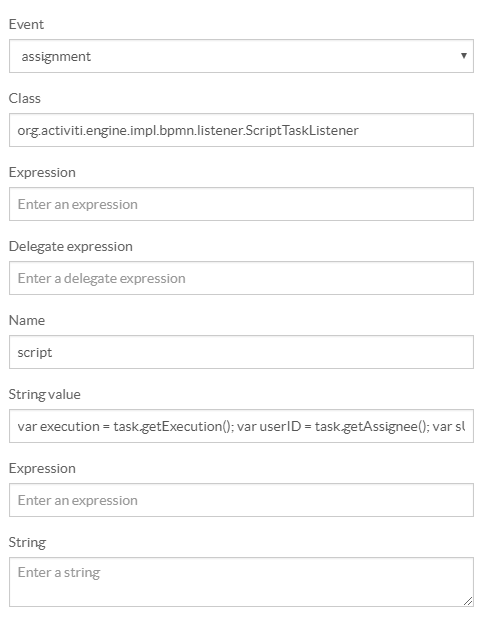 Task Listener Configuration Final