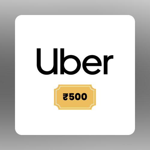 Uber | Flat 3% off | ₹500 E-Gift Card | Instant Delivery | 1 Year Valid