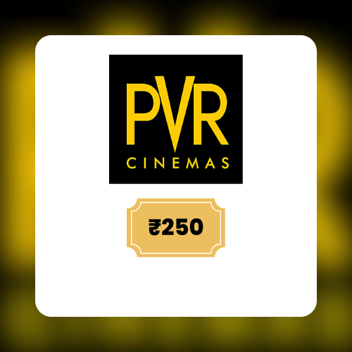 PVR | Flat 17% off | ₹250 E-Gift Vouchers | Instant Delivery | 1 Year Valid