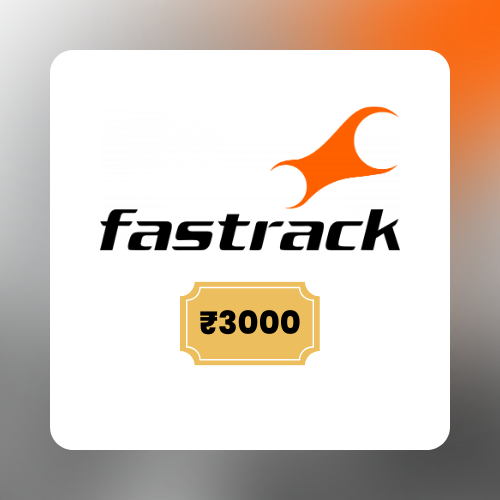 Fastrack | Flat 6% off |3000 E-Gift Card | Instant Delivery | 6 months valid