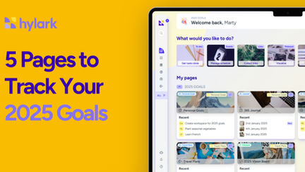 5 Pages to Keep Your 2025 Goals On Track