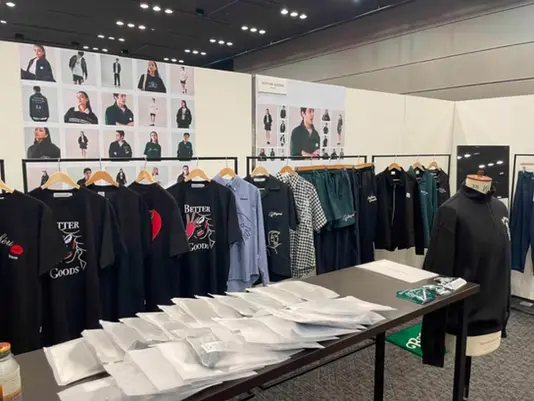 ２０２４年３月、合同展示会のJUMBLE TOKYOに出展しました。