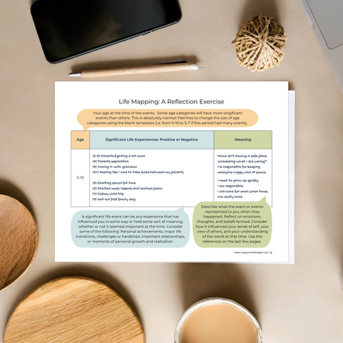 Life Mapping Tool | MsPsychotherapist
