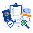 Submit required documents for Forex card application