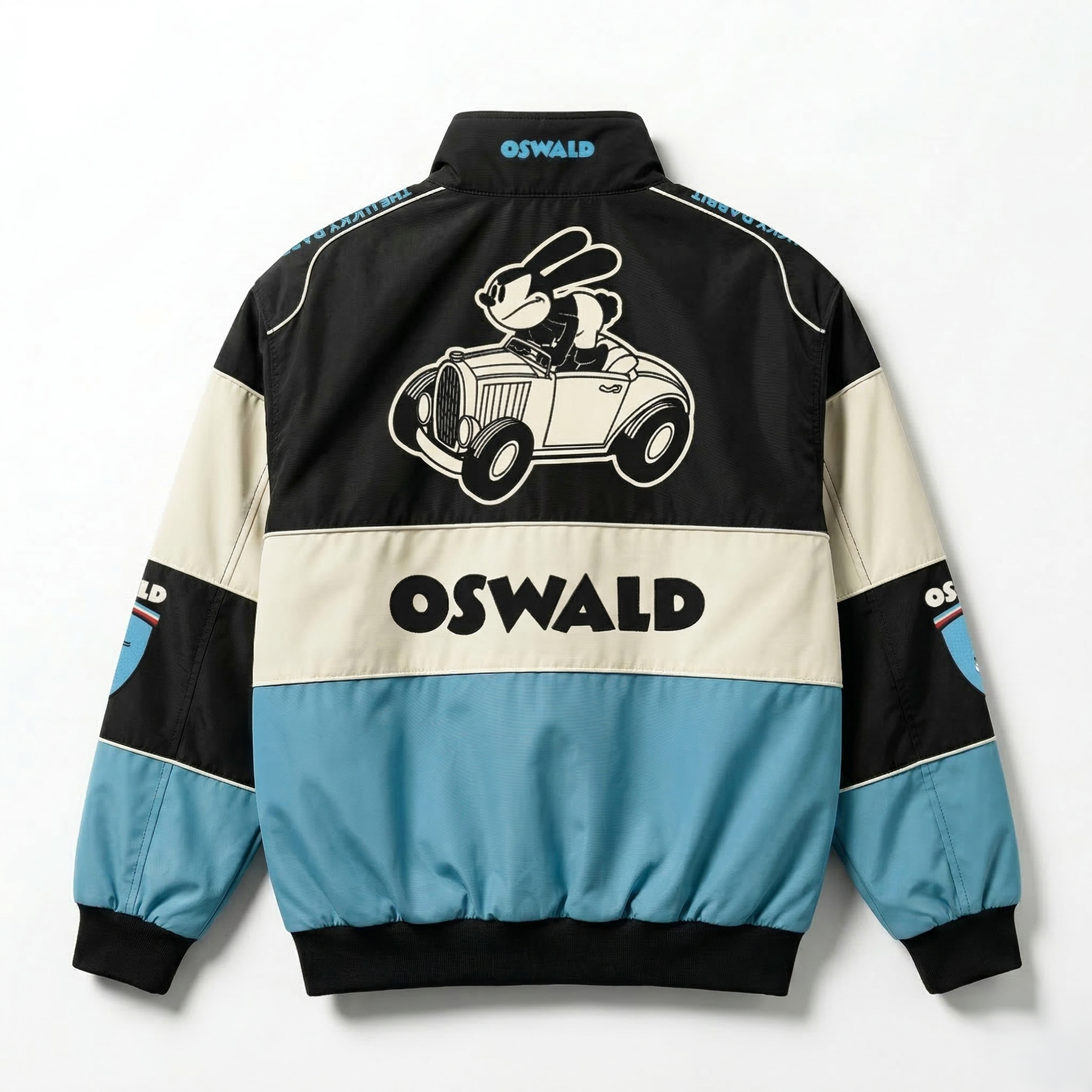  Oswald トラックジャケット Oswald The Rabbit • Premium Racer Jacket | Bull Airs