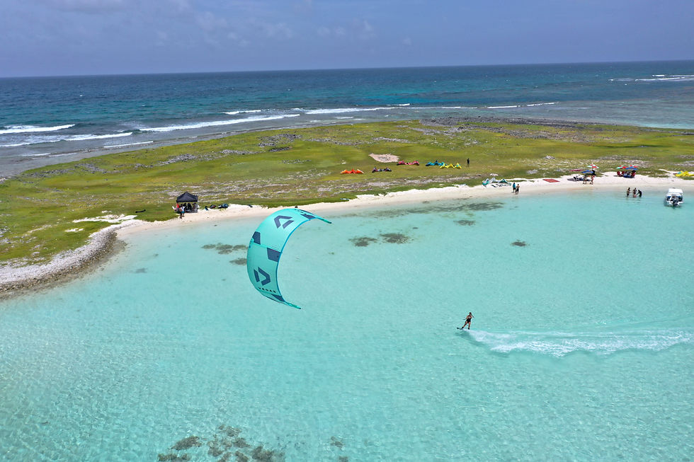 Beyond the wind: Los Roques