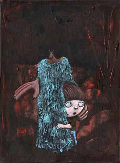 Acrylique sur papier