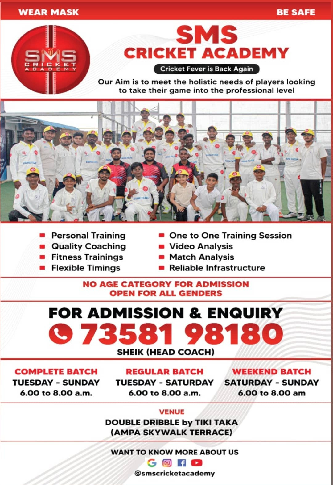 Cricket Coaching