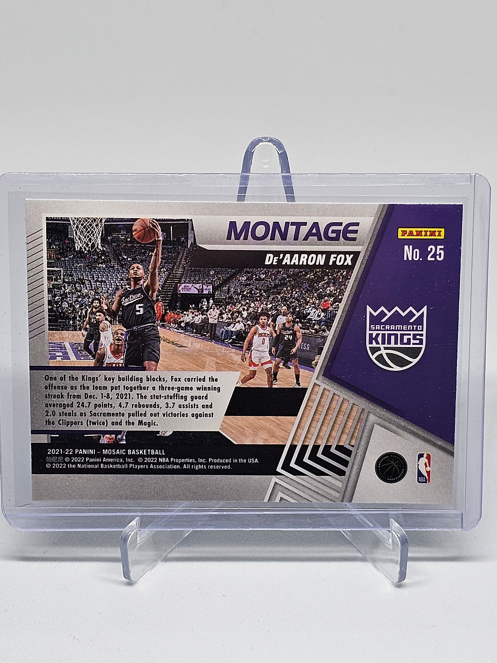 Thumbnail: De'Aaron Fox Mosaic Montage