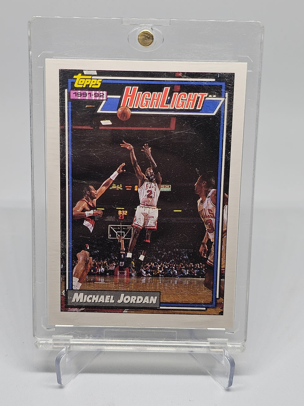 Thumbnail: Michael Jordan 199-92 Topps Highlight #3