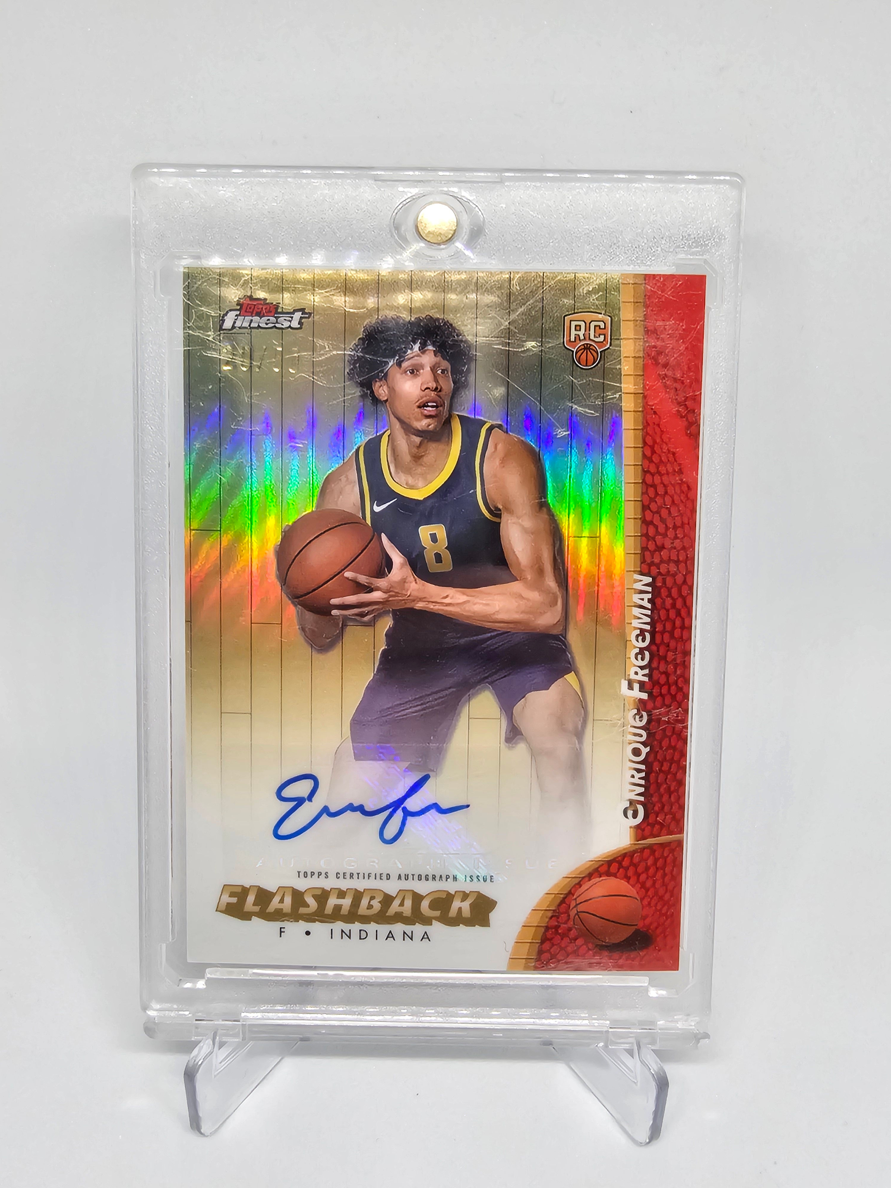 Enrique Freeman Topps Flashback Auto GOLD / 50 RC