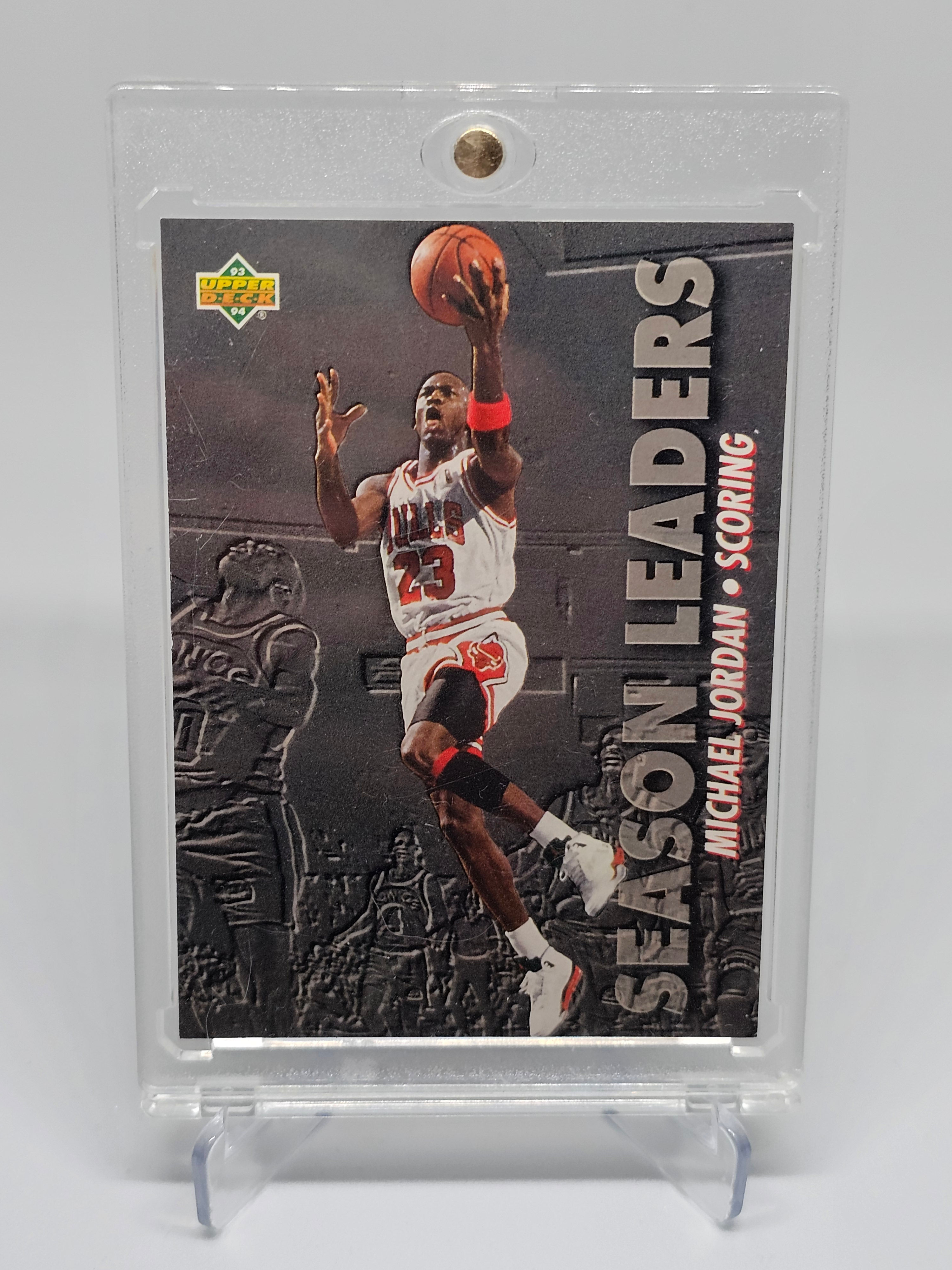 Michael Jordan 1992-93 Upper Deck Season Leaders - Steals #171