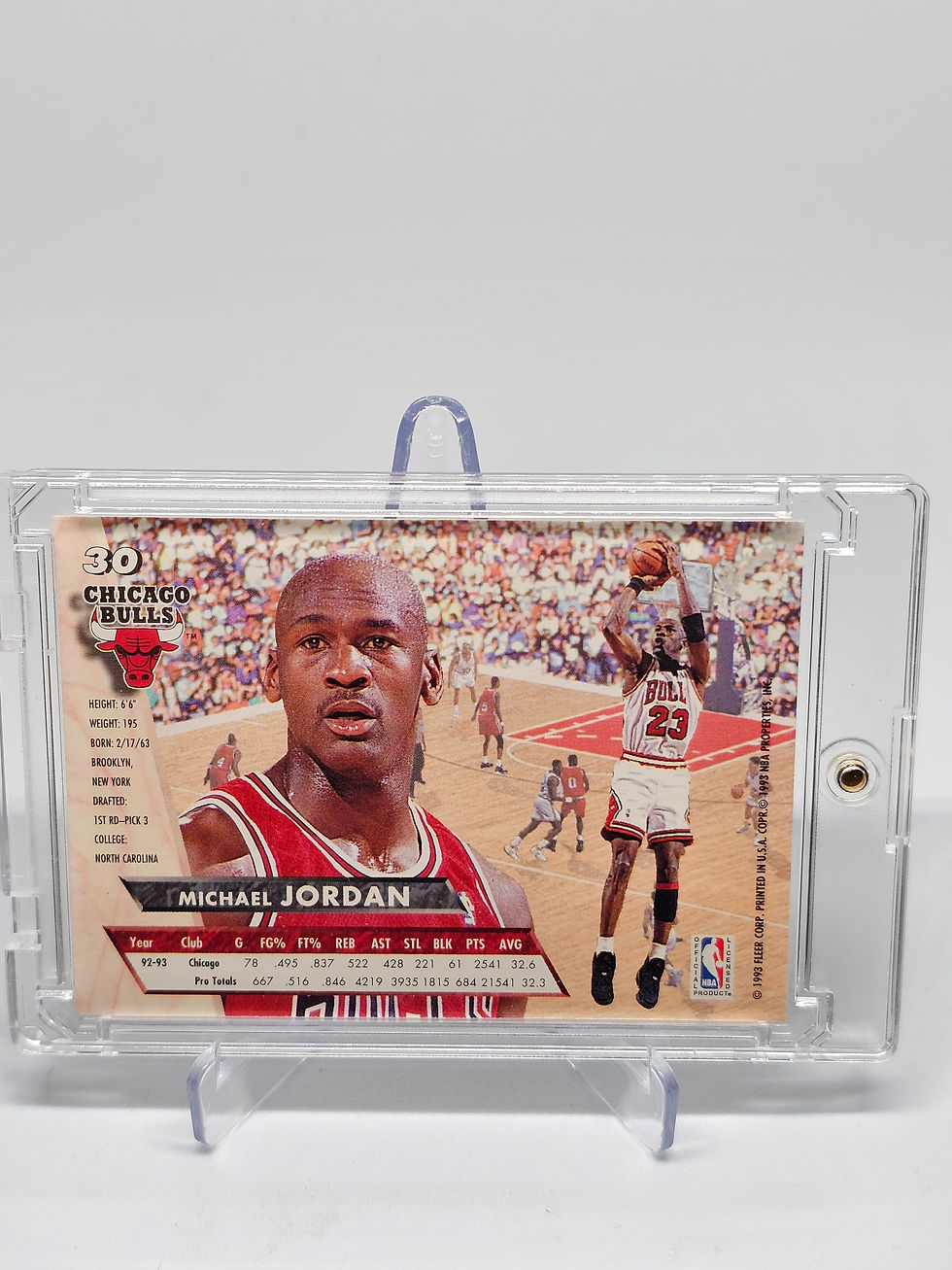 Thumbnail: Michael Jordan 1993-94 Fleer Ultra #30